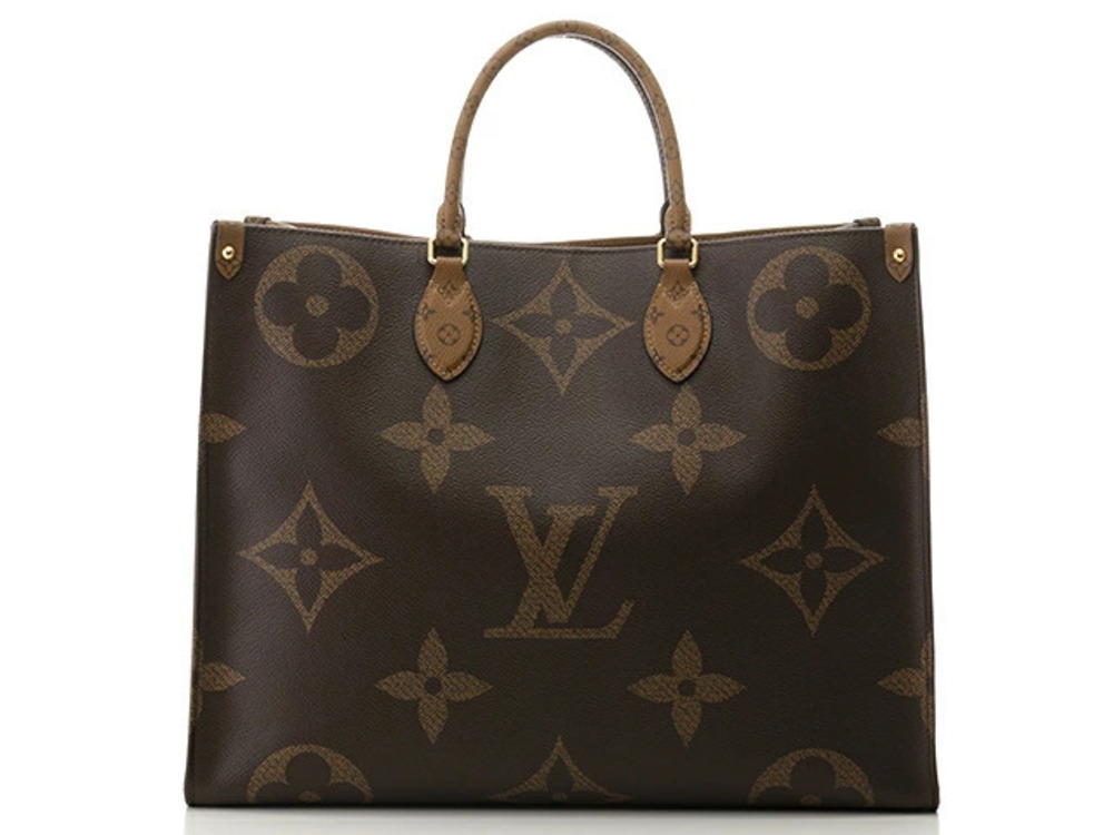 LOUIS VUITTON Onthego Handbag Giant Monogram Brown